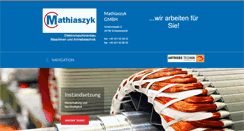 Desktop Screenshot of mathiaszyk.de
